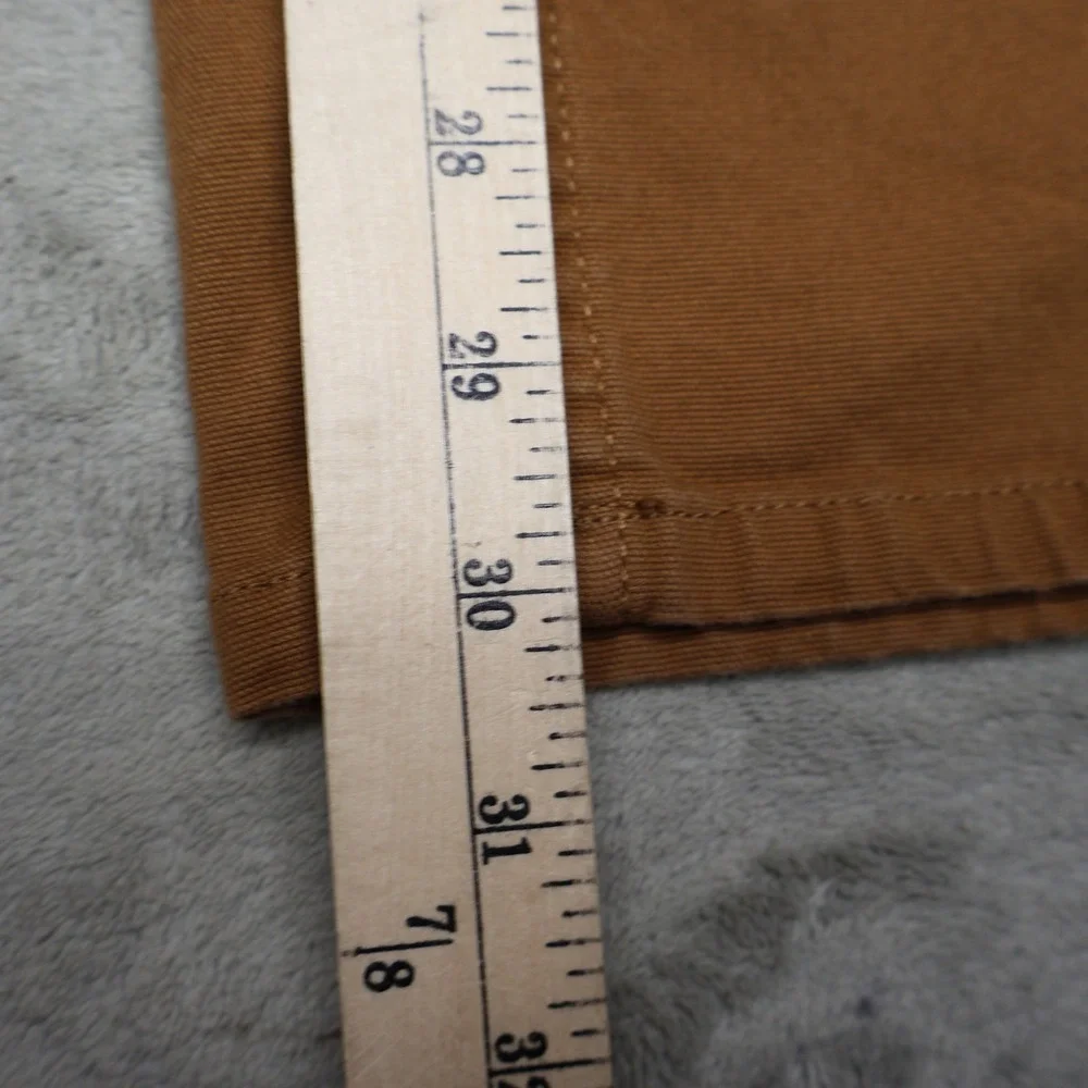 Carhartt Pants Womens 4 Short Brown Essential Ashland Relaxed Fit Workwear 29x30